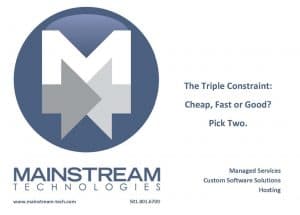 the triple constraint